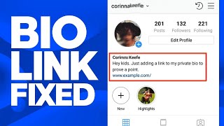 How To Fix Instagram Bio Link Not Working - Links Not Clickable Fixed