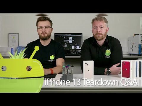iPhone 13 Teardown Q&A | Livestream 27/09/21