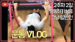 [ch.glassleg][ch.유리다리] 2주차 2일 운동VLOG, 장기프로젝트, 몸만들기