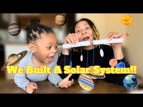 We Built A Solar System!! It’s D.I.Y Time! 🌏🪐
