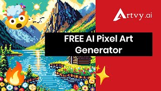 FREE AI Pixel Art Generator - Deepart - Midjourney - Flux