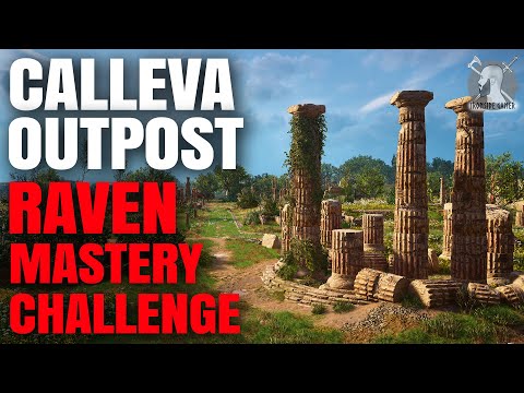 Calleva Outpost Raven Mastery Challenge - How to get Gold Medal (Assassin's Creed Valhalla)