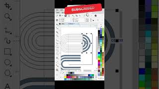 3D HEART LOGO DESIGN TUTORIAL IN COREL DRAW #shorts #3dgraphics #youtubeshorts #viral #like