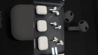 AirPods 2 vs AirPods 3 vs AirPods Pro