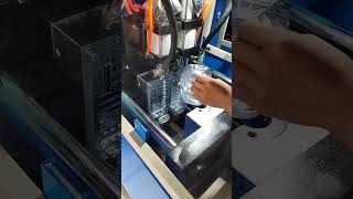 Semi Automatic PET Bottle Blowing Machine,2.5L oil bottle #petbottle #petblowingmachine