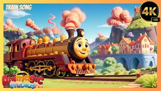 🚂 Chug Along: The Magical Train Song Journey for Kids! 🌈🎶