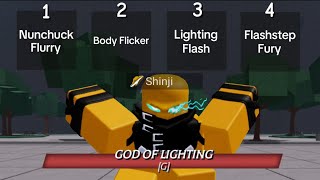 Shinji Moveset in tsb | Skill Builder