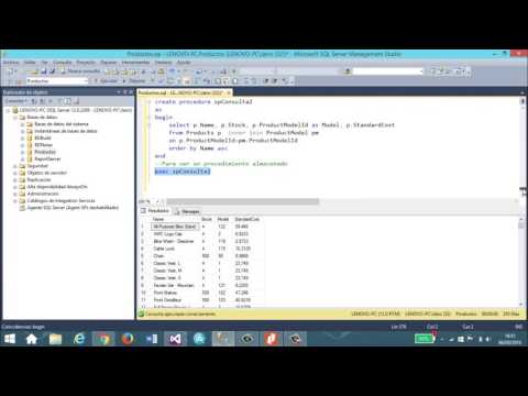 Mostrando Consulta de SQL en C# (Visual Estudio 2015)-Modelo de Examen-CIBERTEC