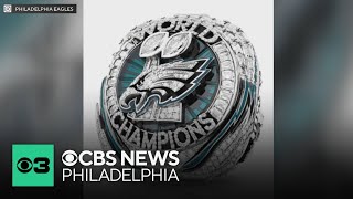 Philadelphia Eagles unveil their Super Bowl rings, wings and all
