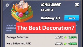 The Best Decorations, What To Level Up in Last War