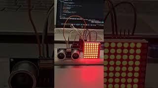 arduino + dot matrix #arduino #arduinoproject #arduinotutorial #arduinofun
