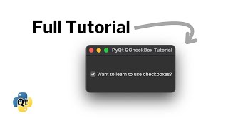 Learn QCheckBox in PyQt: A Beginner’s Guide