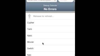 Pull Down to Refresh functionality on mobile webkit