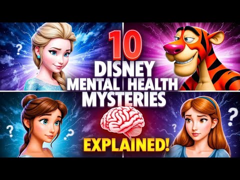 The Dark Secrets of 10 Disney Characters' Mental Disorders