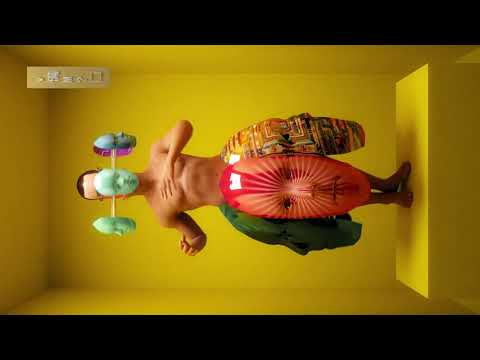 Mask man - Yellow