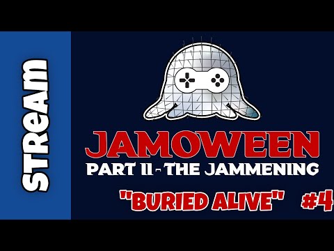 Game Dev - Jamoween Part II - The Jammening -  Live Stream #4 - Particle Effects and Maze