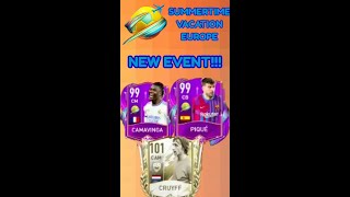 SUMMERTIME VACATION EUROPE EVENT GUIDE | FIFA MOBILE 22
