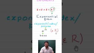 EXPONENTS TIPS 1 #maths #cbsemaths #icsemaths #gcsemath #ibmath #indices #exponents