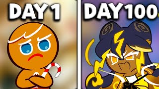 I Played 100 Days of Cookie Run Kingdom