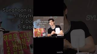 #sunghoon is noona’s:🫠🤭 #enhypen #fansign #engene #enhaeditzz