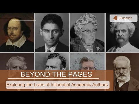 Beyond the Pages: Exploring the Lives of Influential Academic Authors