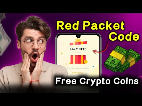 Red Packet Code Today • Free Crypto Coins BTTC,BTC, USDT,Sol