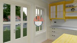 UK  Kitchen Lumion Rendering Plan B