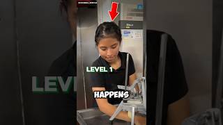 Beginner Skills VS Professional Skills In Restaurant #shorts