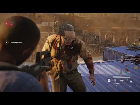 World War Z with Crossplay PC Ultra Settings, FOV default