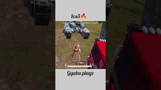 1vs3🔥 @GyabaPlayz #pubgmobile #shortsfeed #1vs3clutch #gaming