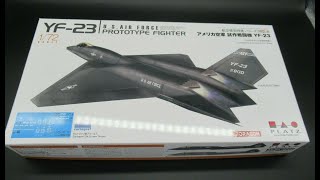 Northrop YF-23 1:72 PLATZ Scale Model Kit VIDEO REVIEW