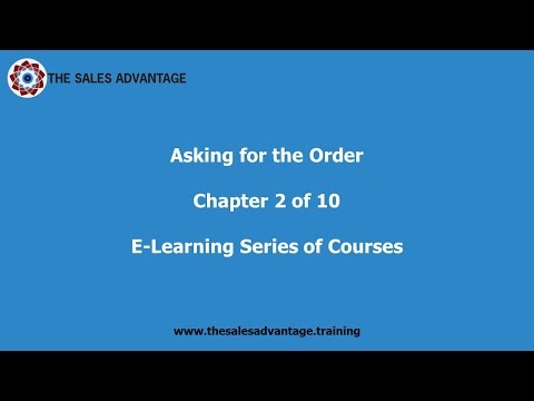 Asking for the Order Chapter 002