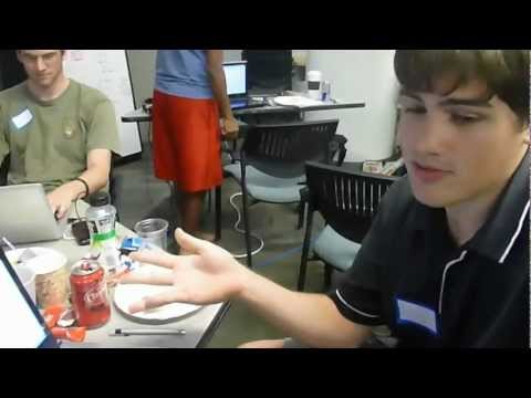 Team Pony 7:00 AM Check-in at the Intel Ga Tech student hackathon
