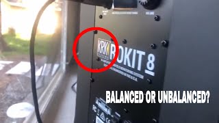 ✅  KRK Rokit G4 Balanced or Unbalanced 🔴