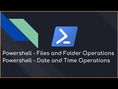Mastering File and Folder Operations in PowerShell | Video 3 #powershell
