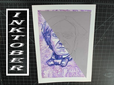 Michael Faraday - My First INKTOBER - Day 14