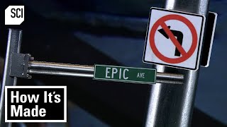 How Barber Poles, Road Signs, Neon Signs & More Are Made | How It's Made | Science Channel