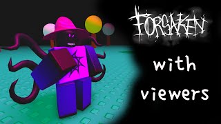 WAITING FOR THE AZURE UPDATE IN ROBLOX FORSAKEN WITH VIEWERS... (🔴LIVE) #roblox #shorts