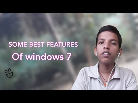 Some Best Features of Windows 7