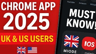 Google Chrome App 2025 – Quick Search Tips & New Features for UK & US Users