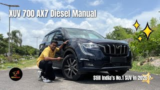 Mahindra XUV700 AX7 7-Seater Diesel Manual Review | Honest Real-World Drive & Features!