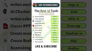 Best Pack of AI Tools in 2025  #AITools #FreeAI #Productivity2025