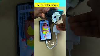 Gear dc motor mobile #youtubeshorts #shorts #diy #diycrafts #ytshorts #video #experiment #smartphone