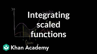Integrating scaled version of function | AP Calculus AB | Khan Academy