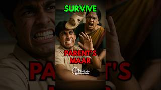 4 Body Hacks 😰 Survive Papa’s Belt After Result 🤕 #studytips #examtips