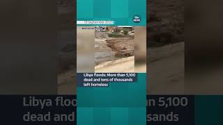 Libya floods: More than 5,100 dead and tens of thousands left homeless #itvnews #libya #floods