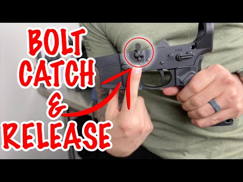 How To Install A Bolt Catch/Release On An AR15 @armaspecusa