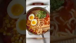 TOMATO UDON NOODLES #shorts #udon #noodles #asianfood #cooking