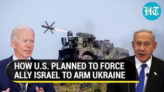 Biden 'could coerce' ally Israel to defy Putin & arm Ukraine; Russia rejects role in leaked files