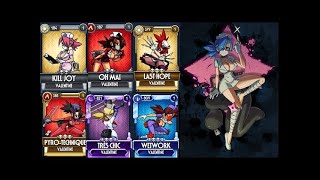 Skullgirls mobile - Reinos Paralelos - Speedrun 50m2s  (Pesadilla)